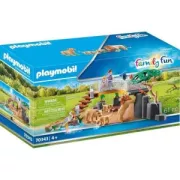 PLAYMOBIL - 70343 - Famille de lions avec vegetation