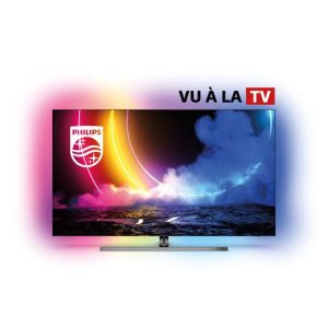 Image : TV Philips OLED 65OLED856 65' 4K UHD Smart TV Gris metallique 65OLED856/12