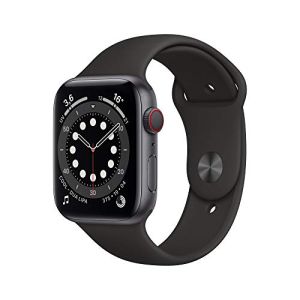 Image : Apple Watch Series 6 (GPS + Cellular  44 mm) Noir