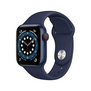 Image : Apple Watch Series 6 (GPS + Cellular 40 mm) Bleu