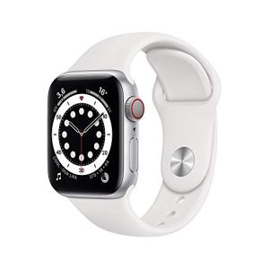 Image : Apple Watch Series 6 (GPS + Cellular 40 mm) Sport Blanc