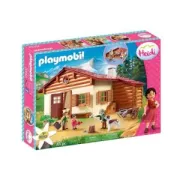 Playmobil Heidi 70253 Heidi avec grand pere et chalet