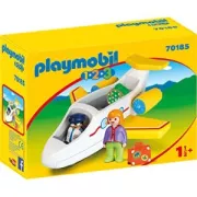 Playmobil - Avion avec Pilote et Vacanciere - 70185