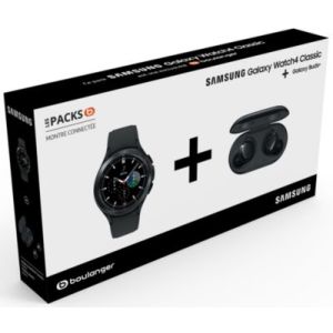 Image : Pack Samsung Watch4 Classic Noir 46mm + Buds+