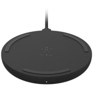 Image : Chargeur induction Belkin sans-fil 15W Pad + Cable USB-C noir