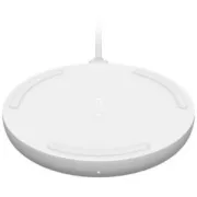 Chargeur induction Belkin sans-fil 15W Pad + Cable USB-C blanc