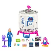 Barbie Space Discovery coffret Station Spatiale avec poupee Astronaute figurine chiot fusee et accessoires