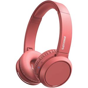 Image : Casque sans Fil Supra-aural Philips H4205RD/00 Rouge Mat