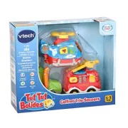 Vtech Tut Tut Bolides - Coffret trio Secours : Pompiers + Tracteur + Helico