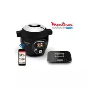 Mijoteur Moulinex COOKEO+ CONNECT CE859800 NOIR avec  balance connectee