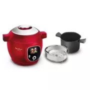 Mijoteur Moulinex Multicuiseur Cookeo+ YY4393FB Rouge + 2 livres de recettes inclus