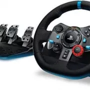 Volant de cours compact pour PS4