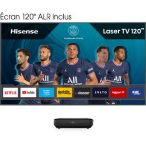 Image : Videoprojecteur home cinema Hisense 120L9G-A12 Laser TV + ecran