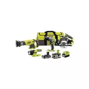 Ryobi - R18CK4A-252S - Pack ONE+ 18V 4 outils