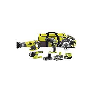 Image : Ryobi - R18CK4A-252S - Pack ONE+ 18V 4 outils