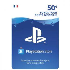 Image : Carte PSN 50€ (Playstation Network Live)