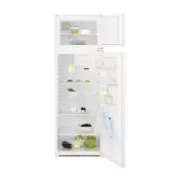ELECTROLUX KTB2DE16S - Refrigerateur congelateur haut encastrable - 259L (209L+50L) - Froid Brasse - L55 x H164cm - Blanc