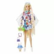 Barbie Extra - Poupee Robe Fleurie MATTEL