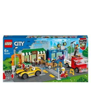 Image : LEGO City - La rue commercante 60306