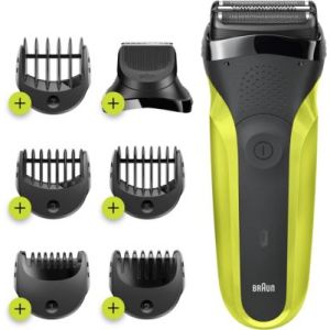 Image : Rasoir electrique BRAUN Series 3 300BT - Volt Green