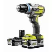 Perceuse sans Fil RYOBI Brushless R18PDBL-252S + 2 Batteries 18V