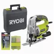Scie Sauteuse RYOBI RJS1050-KA15 en mallette avec 15 lames