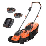 BLACK+DECKER Tondeuse 33 cm Sans Fil BCMW33184L2-QW