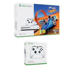 Image : Pack Xbox One S 1 To Forza Horizon 3 & Hot Wheels + 2eme Manette + Halo 5 + Gears of War + PUBG