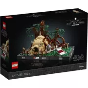 LEGO 75330 Star Wars Diorama de l’Entrainement Jedi sur Dagobah