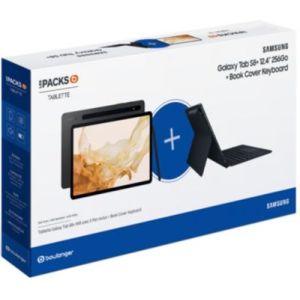 Image : Pack SAMSUNG Galaxy Tab S8+ Wifi 256Go + Cover
