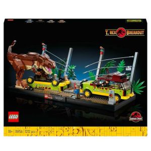 Image : LEGO Jurassic Park - L'evasion du T-Rex - 76956