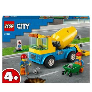 Image : LEGO City - Le camion betonniere Jouet Vehicules de Construction - 60325