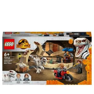 Image : LEGO Jurassic World - Poursuite en Moto de l'Atrociraptor - 76945