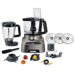 Robot multifonction MOULINEX FP827E10 Double Force Silver + 10 access