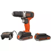 BLACK+DECKER BCD001E2K-QW Perceuse-Visseuse