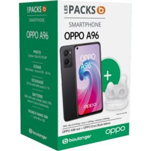 Image : Pack OPPO A96 Noir + Enco Buds