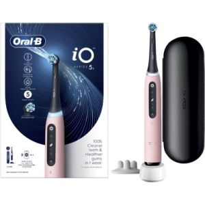 Image : Brosse a dents electrique ORAL-B IO5s Blush Pink + travel