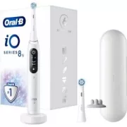 Brosse a dents electrique ORAL-B IO8s serie s white alabaster