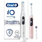 Brosse a dents electrique ORAL-B IO6 serie s duo pack white