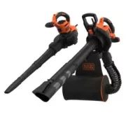 Aspirateur souffleur broyeur electrique Black & Decker BEBLV300-QS 3000 W