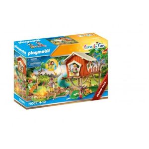 Image : Playmobil 71001 Cabane dans les arbres et toboggan