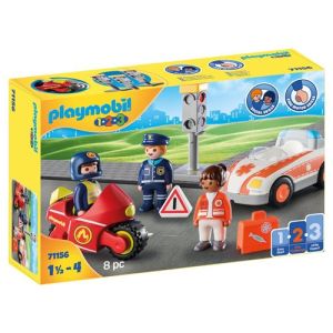Image : Playmobil 1.2.3 71156 Heros du quotidien
