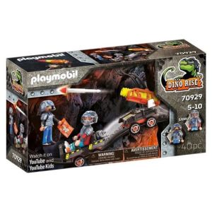 Image : Playmobil 70929 Dino Mine Vehicule de tir 70929
