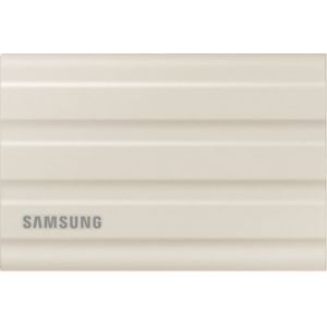 Image : Disque dur SSD externe SAMSUNG Portable T7 Shield 1 To beige