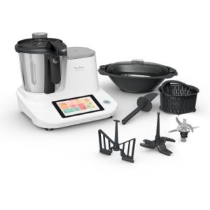 Image : Robot cuiseur MOULINEX HF506110 click&cook blanc