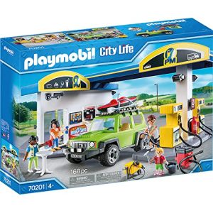 Image : PLAYMOBIL 70201 Station service City Life