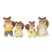 Figurines Famille ecureuil Roux Sylvanian Families 4172