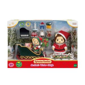 Image : Le coffret traineau de Noel et figurines Sylvanian Families 5568