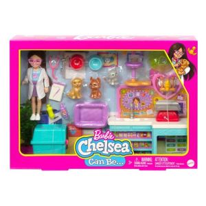 Image : Poupee Barbie Clinique veterinaire de Chelsea