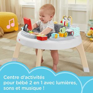 Image : Fisher-Price - Centre d’Activites 2 en 1 Bebe travaille